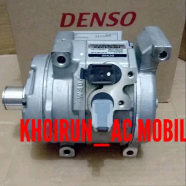 Compresor Compressor Ac Mobil Kijang INNOVA Bensin Ac Double Blower Type G & V - DENSO Asli Original