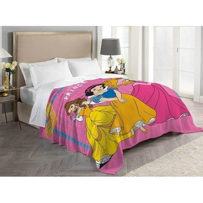 Selimut ASLI INTERNAL Terlaris Uk 160x200cm Motif THREE PRINCESS