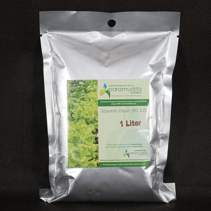 Ab Mix Sayur Daun 1 Liter Paramudita Nutrient Nutrisi Hidroponik