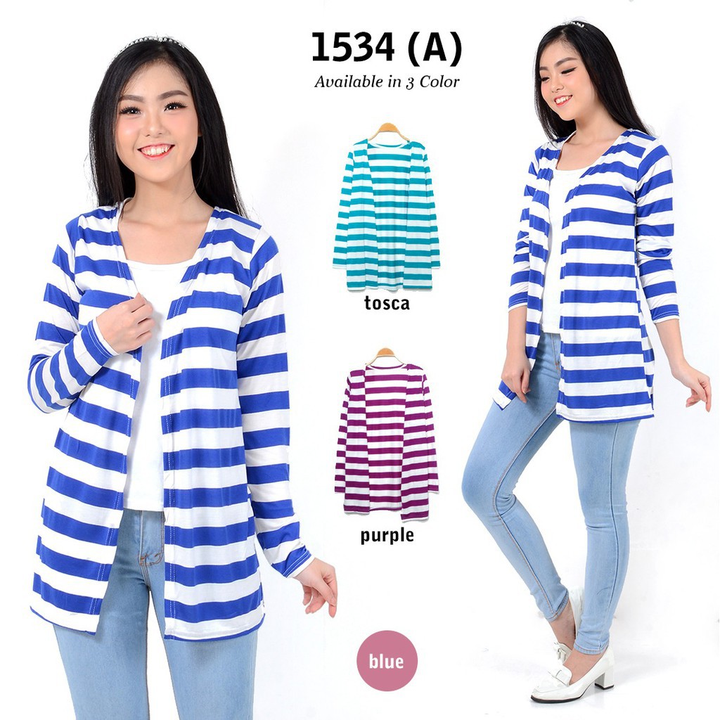 Belle Fashion Baju Blouse Cardigan Tangan Panjang Murah Belle Fashion Baju Blouse Cardigan Tangan Panjang Murah