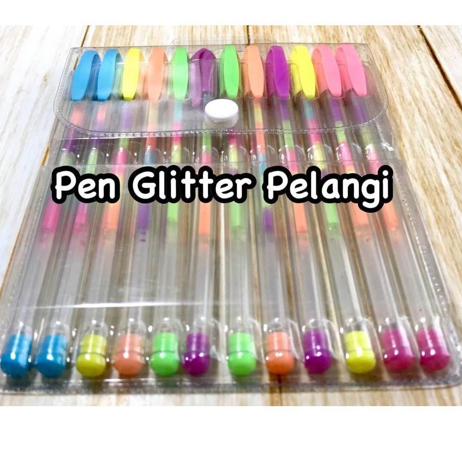 

Sedang Promo Gel pen Glitter Pelangi ColorG el ( 12 pcs)