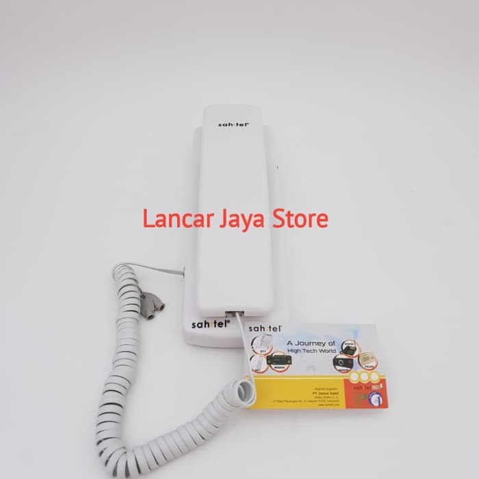 Sahitel S21 - Telepon Kabel Gantung Rumah Kantor - White Sahitel S-21