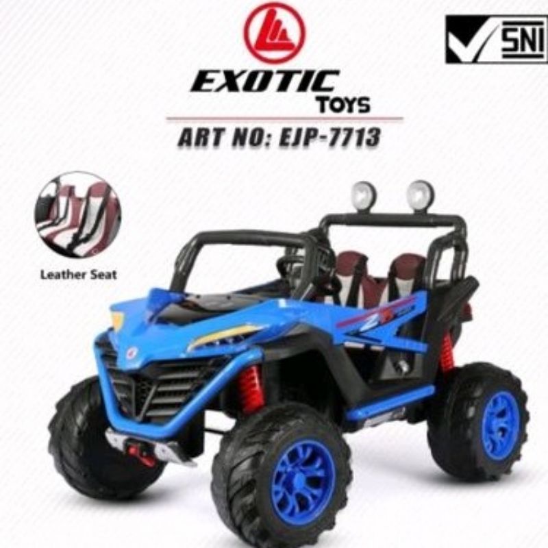Mobil Aki Anak Exotic 7713 Mainan Anak Remot CONTOK