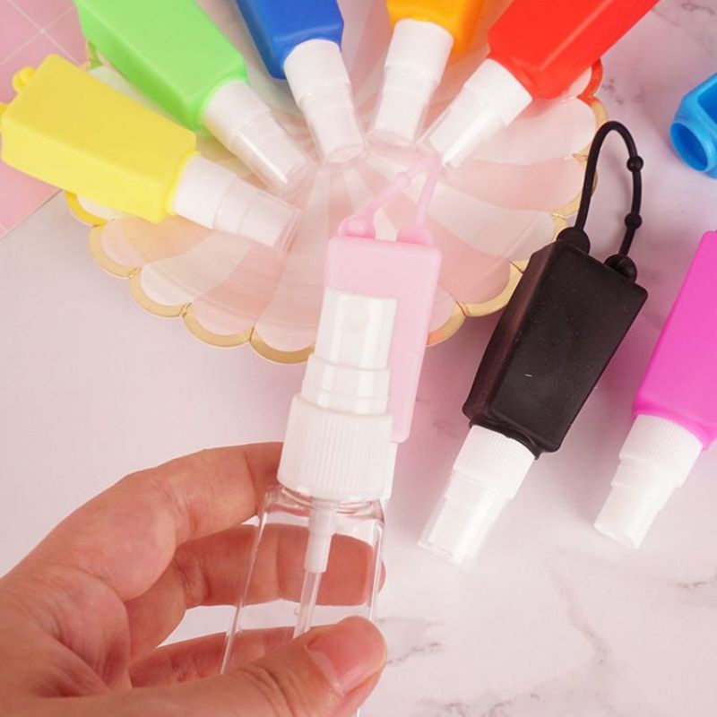 Botol handsanitizer kartun silicone semprot