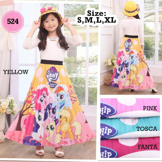 ROK PLISKET ANAK MY LITTLE PONY