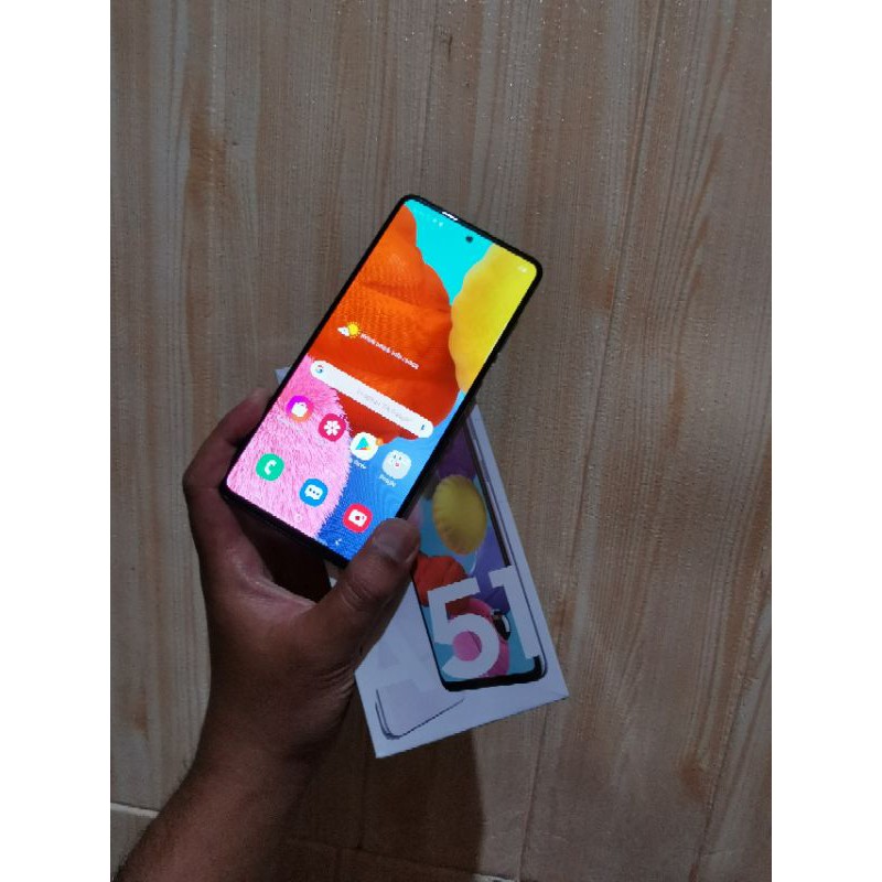 Samsung A51 ram 8 128GB fulset bergaransi