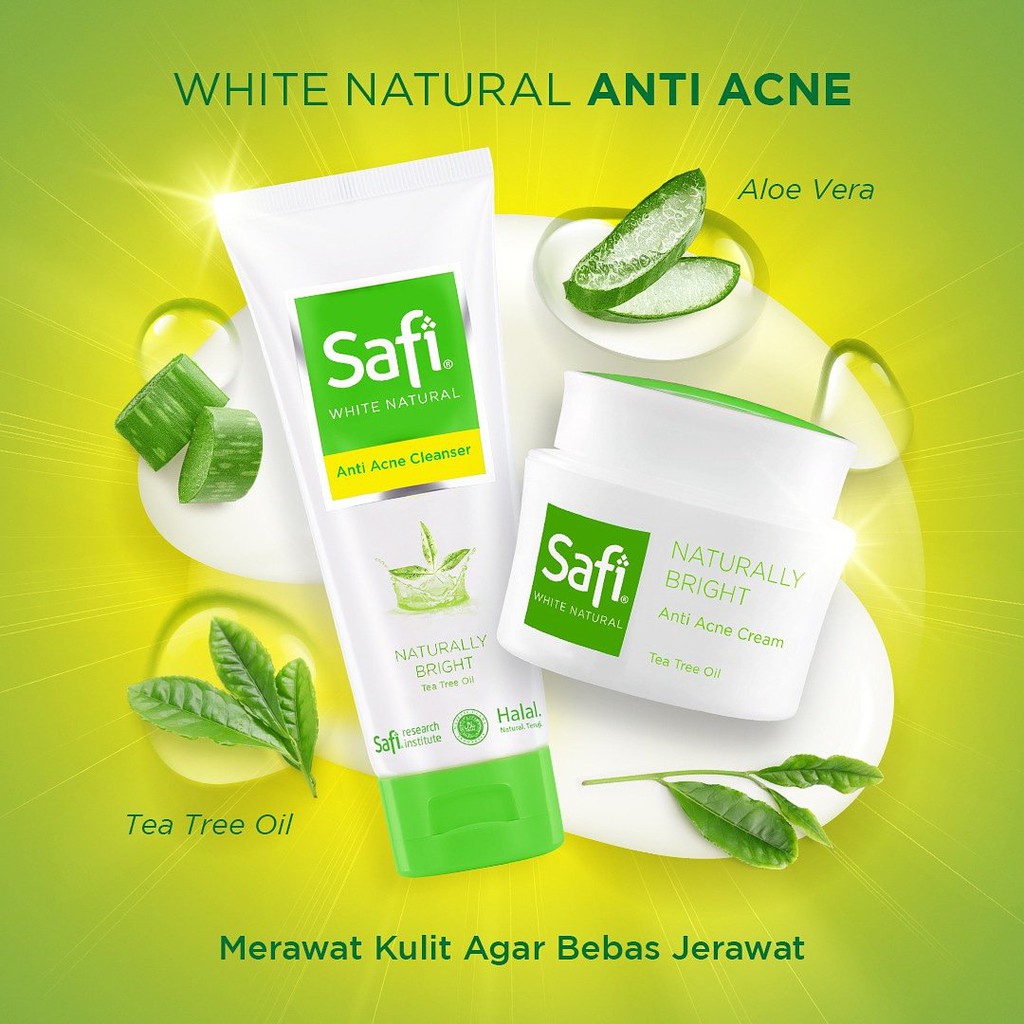 Safi White Natural Anti Acne Series