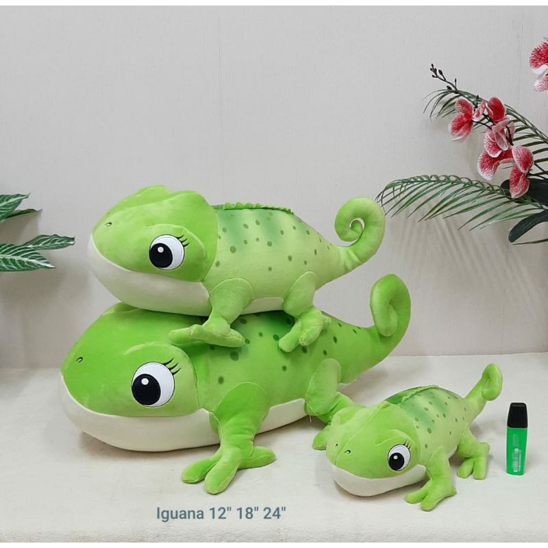 Boneka Iguana Size 18&quot;/18cm/boneka animal/boneka lucu/kado ultah