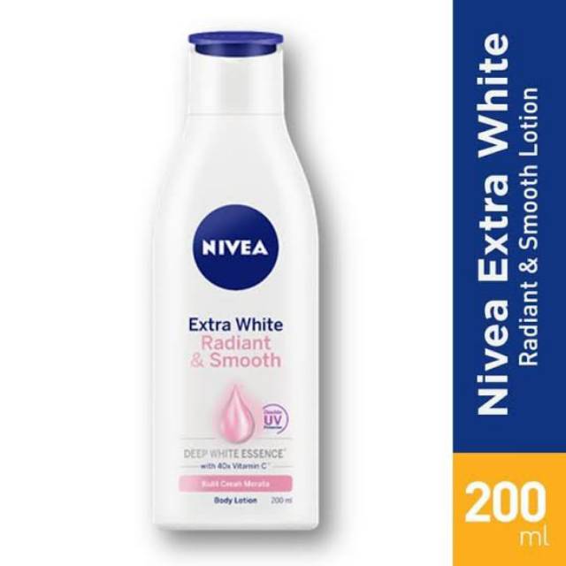 Nivea hand body lotion radiant & smooth 200ml