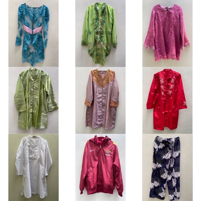 GAMIS MURAH 25.000an/ BAJU BEKAS BAGUS MULUS / BAJU PRELOVED / GROSIR SETELAN ATAS BAWAH KONDANGAN
