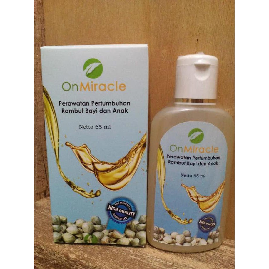 476G84Y7-Terlaris-Sale-- Penumbuh Pelebat Rambut Bayi&Anak Minyak Kemiri Miracle