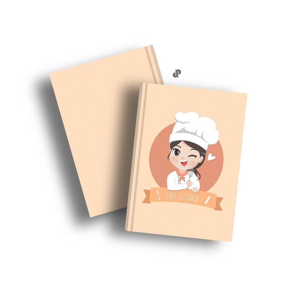 

Notebook Custom Nama Chef Koki Juru Masak Foodies | Diary | Buku Agenda | Notes
