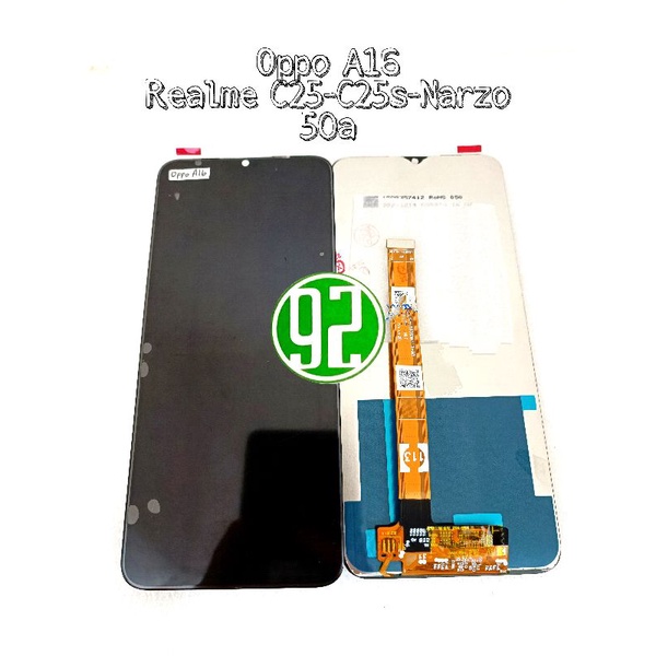LCD + TOUCHSCREEN OPPO A16 / REALME C25 / C25S / NARZO 50A