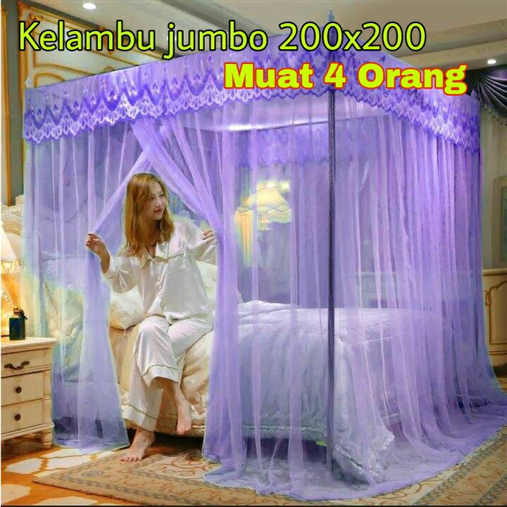 KELAMBU TIDUR JUMBO 200X200