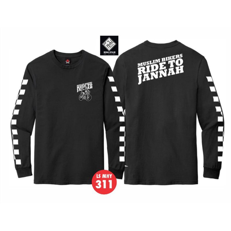 KAOS DAKWAH ORIGINAL LONGSLEEVE - MUSLIM BIKERS - RIDE