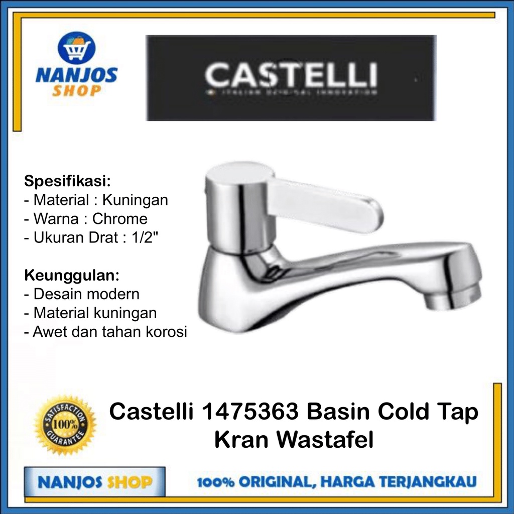 Castelli Keran / Kran Washtafel / Wastafel / Basin Tap 1475363