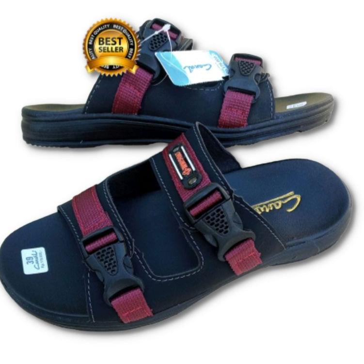 Rekomendasi PROMO BIG SALE 2.2 COD SANDAL PRIA/SANDAL SLOP PRIA/SANDAL CARVIL/SANDAL KULIT/SANDAL PR