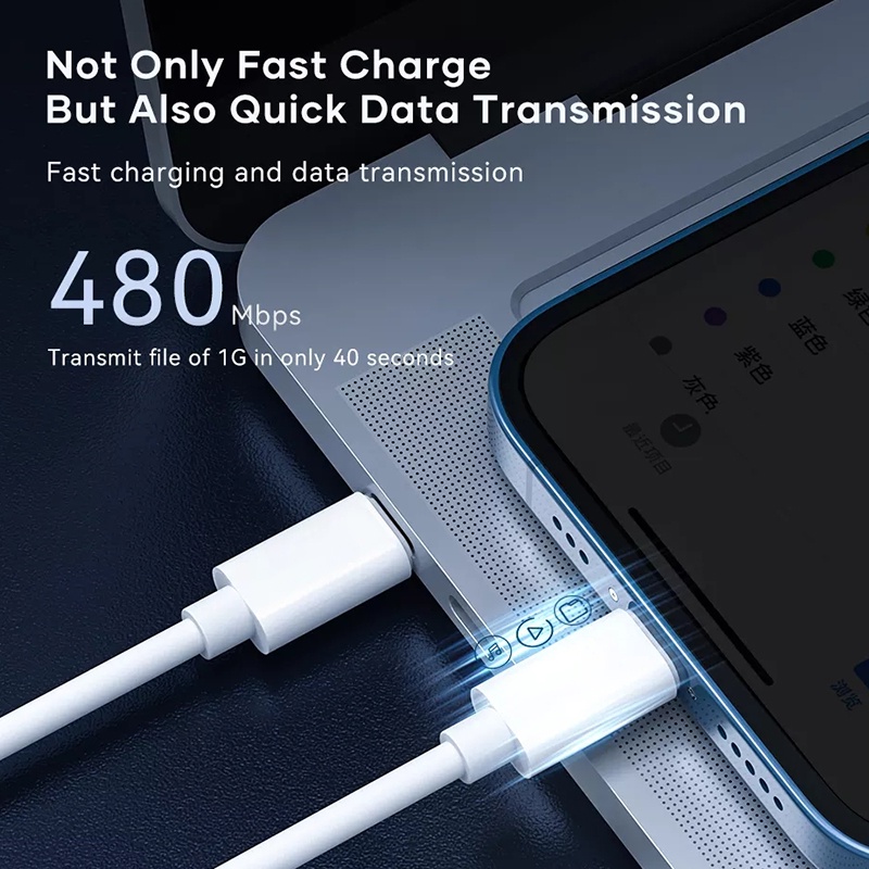 5 IN 1 Kabel Data / Charger USB Tipe-C 60w Fast Charging Dengan Kotak Penyimpanan Untuk Huawei