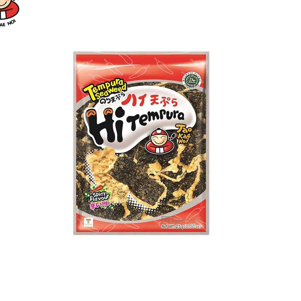 

[KODE BARU 8] Tao Kae Noi Hi Tempura Spicy 25 gr x 3 pcs TERLAKU..!!