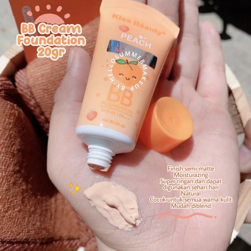 [ORI THAILAND] Sunny Peach Set BB Cream &amp; Lip Balm