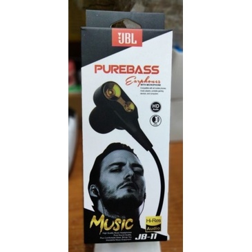 HEADSET JBL HARMAN PUREBASS JB-11 JBL-06 JBL-09