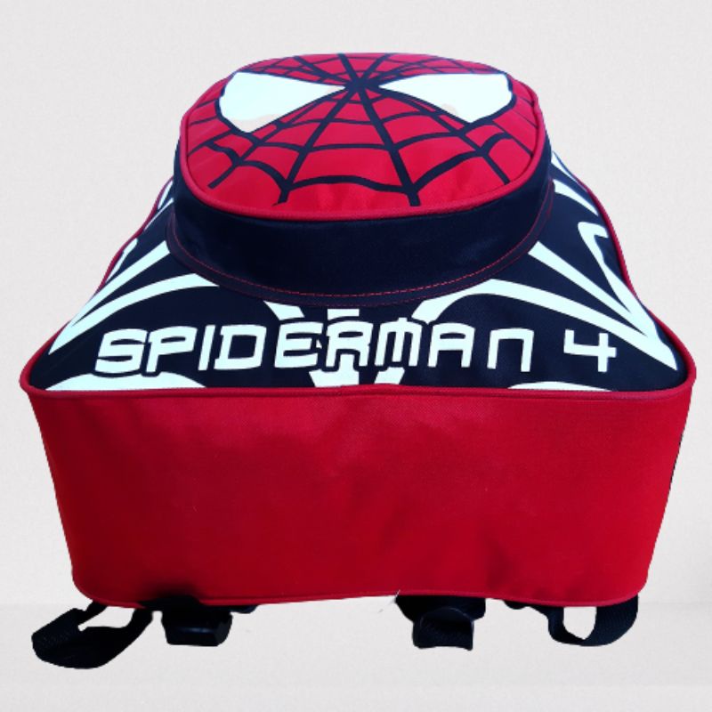 Tas Anak Ransel Sekolah Spiderman Tutup Backpack tas sekolah Tas lucu