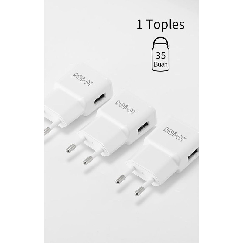 PROMO 1TOPLES TRAVEL ADAPTOR ISI 35PCS ROBOT RT-K4