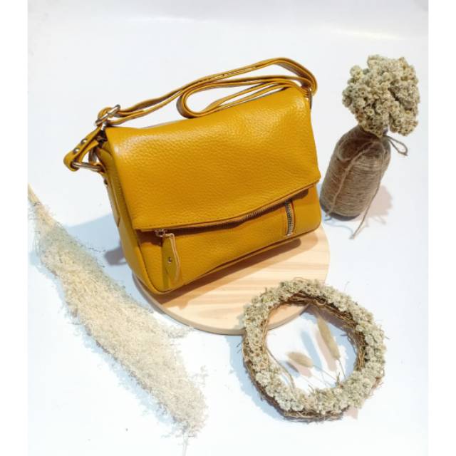 Tas papirut asli kulit sapi papirut Garut