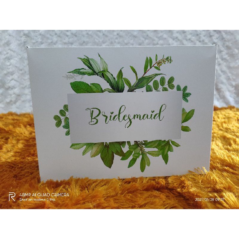 

PROMO Softbox Box P20xL15xT5 Cm GIFT WEDDING BRIDESMAID MURAH