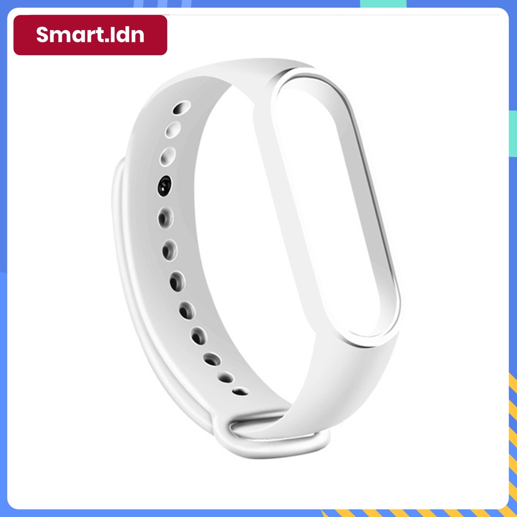 Tali Strap Jam Tangan Pintar Xiaomi Mi Band 5 6 3 4 5 6 Colorful Silicone Strap