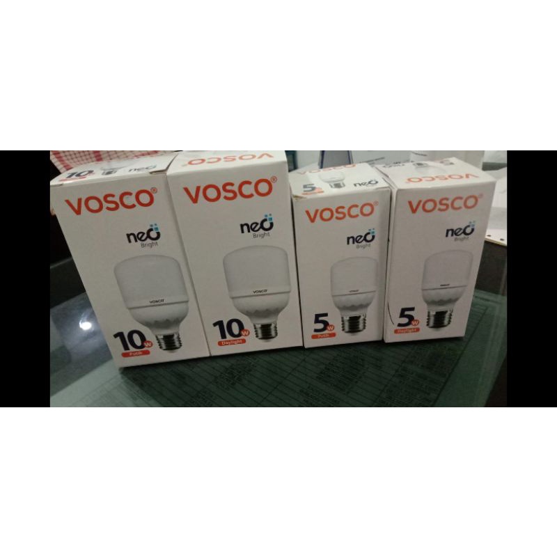 ORIGINAL BOLA LAMPU BOHLAM VOSCO LED CAPSULE GARANSI - 4 varian