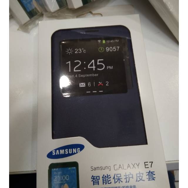 FLIPCOVER SAMSUNG E7 FLIPCASE SAMSUNG E7 VIEW SAMSUNG E7