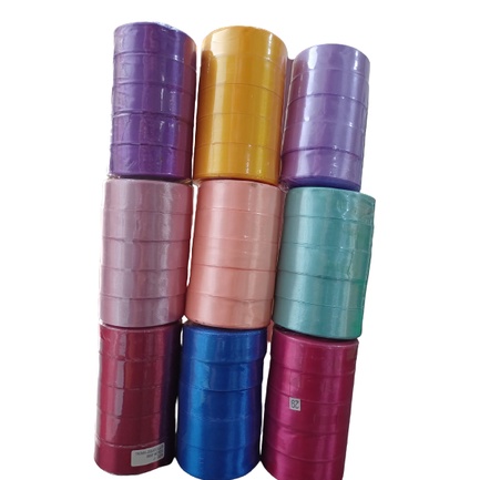 

Pita Satin 1 inch Per Slpo isi 5 Roll