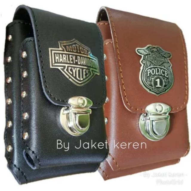 Sarung hp Double kulit asli Garut