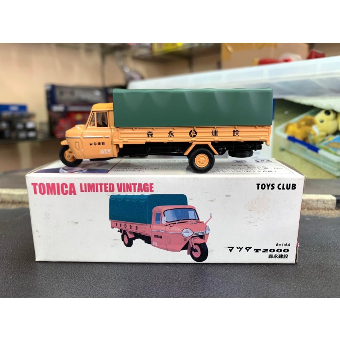 Tomica Limited Vintage Mazda T2000 Morinaga Construction