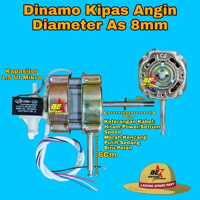 Dinamo Kipas Angin Sanex Motor Kipas Nasional Viva Kipas Gmc 16 Inch Termurah