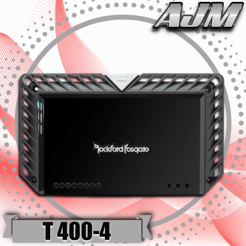 Amplifier ROCKFORD FOSGATE POWER 400 Watt 4-Channel