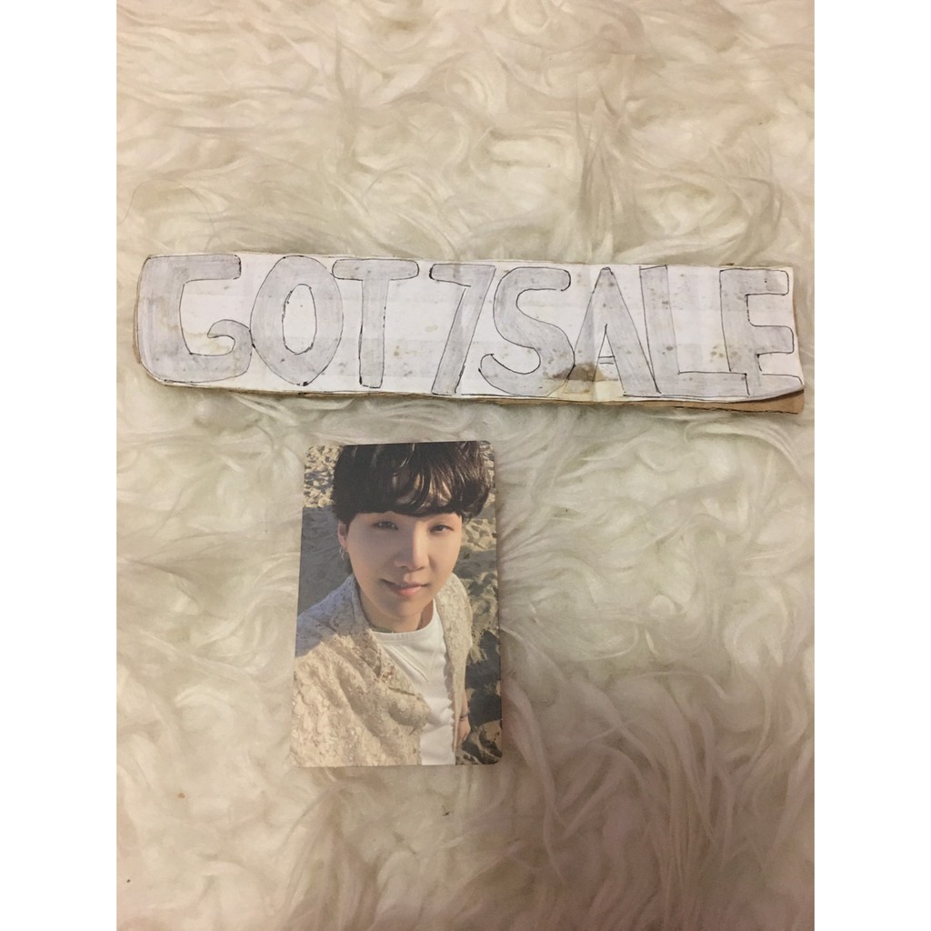 BTS Butter photocard official /  OFFICIAL  BTS Butter PHOTOCARD SUGA /  YOONGI