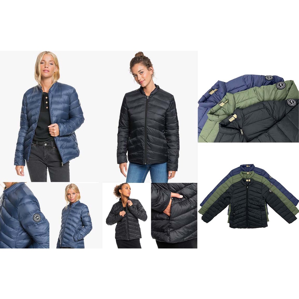 Roxy Coast Road Lightweight Packable Padded Jacket | Jaket Musim Dingin Wanita