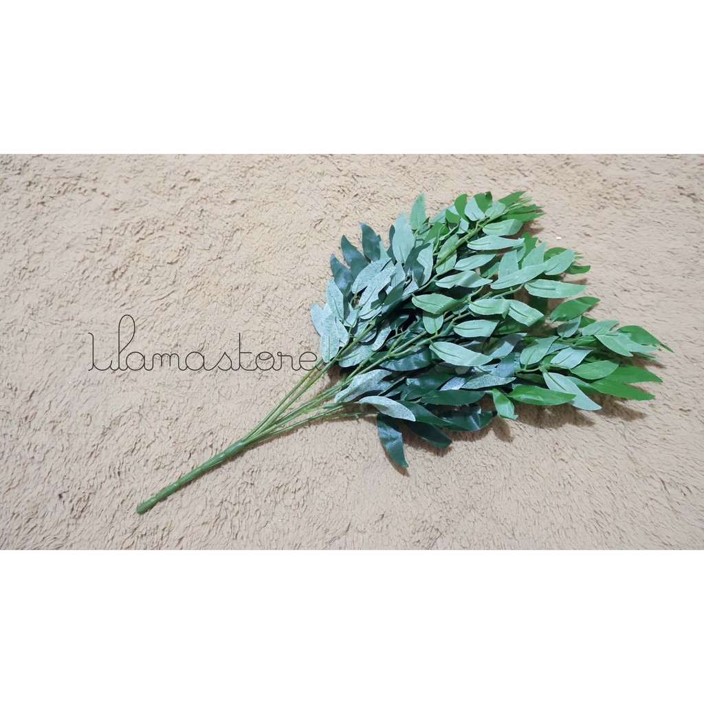 Simulation Osier Fashion Greenery Artifical Willow Twig Premium - Green