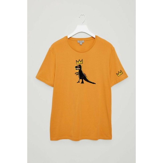 kaos T-SHIRT JMB Jean-Michel Basquiat kuning mustard