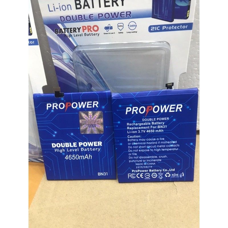 Batrai Baterai bateray Batrai Bn31 / Bn 31 hp xiaomi miA1/ Mi A1 / redmi s2 /redmi note 5a/ note5a p