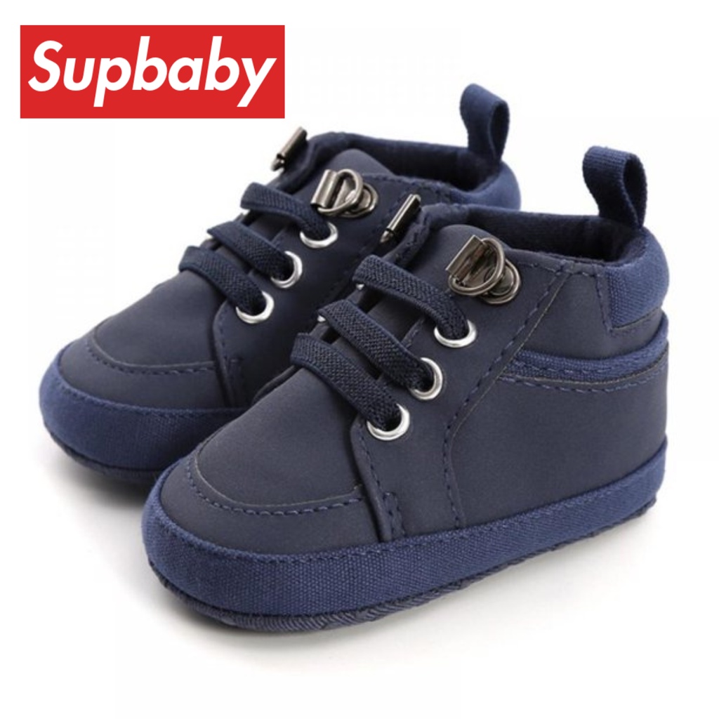 Sepatu Bayi Prewalker Anak Laki Laki Umur 0 - 12 Bulan Baby Prewalker Shoes Sepatu Prewalker Bayi Sepatu Slip On Anak Bayi Laki Laki Perempuan