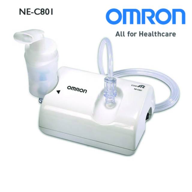 Nebulizer Compressor Omron NE-C801 | Nebu Alat UAP | Nebulizer Portable | Nebulizer Anak Bayi | Batuk Pilek Asma