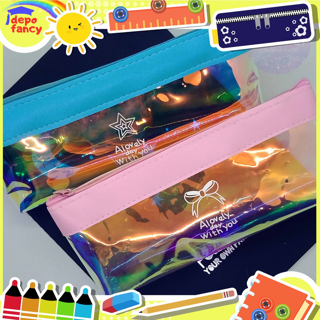 

Tempat Pensil Pencil Case Kotak Resleting 21319-9