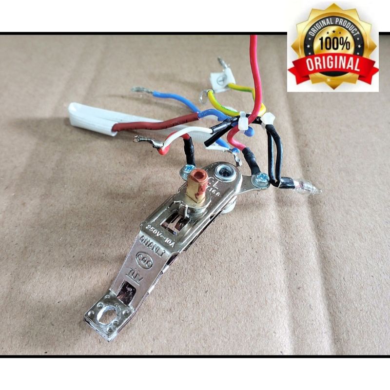 Otomatis TERMOSTAT Setrika Cosmos original umum(multy)  + Lampu + fuse / 1 Set