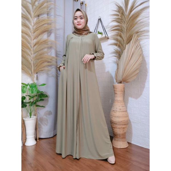 GAMIS JERSEY PREMIUM model AMORI DRESS ABAYA | RFILLY-2