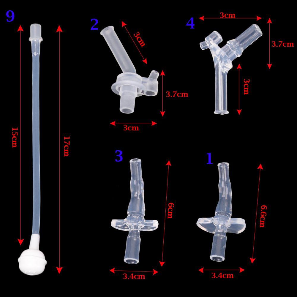 Top 10pcs Nozzle Botol Susu Bayi Pengganti Bahan Silikon