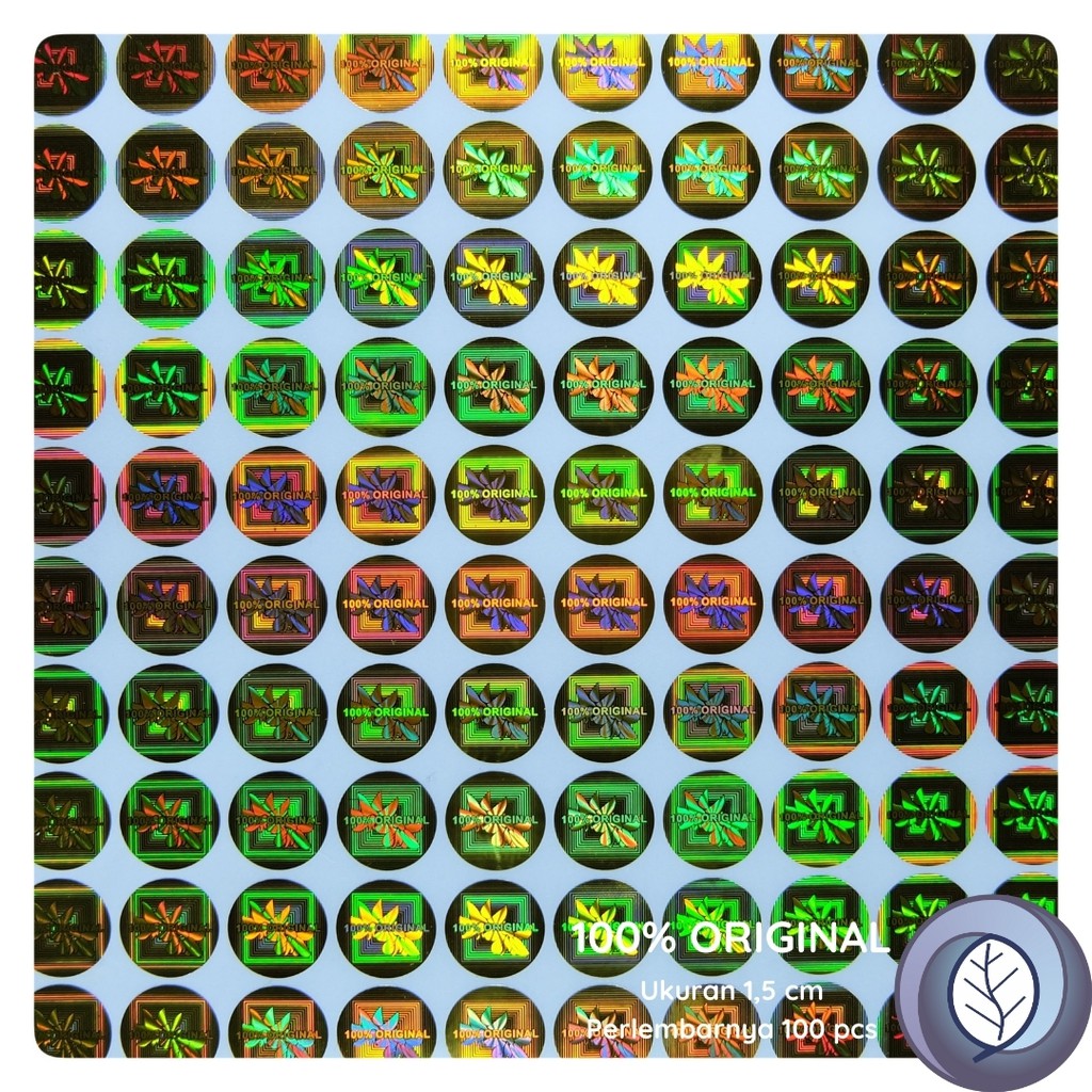 

Stiker Hologram 100% ORIGINAL