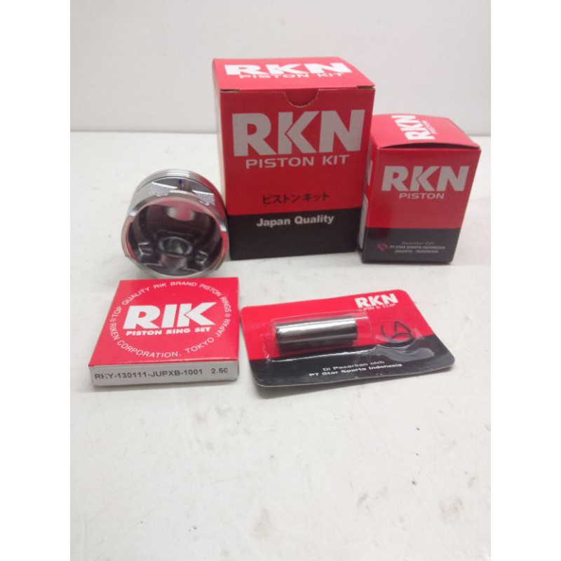 PISTON KIT JUPITER XB 53.5 54 54.5 55 55.25 56 RKN JAPAN RACING KUALITAS DIATAS FIM-1
